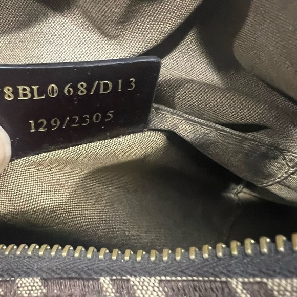 FENDI Multicolor Zucchino Coated Canvas Spalmati Forever Boston Bag - Picture 12 of 16